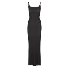 Skims Soft Lounge Dress - Black – The Designer Collection