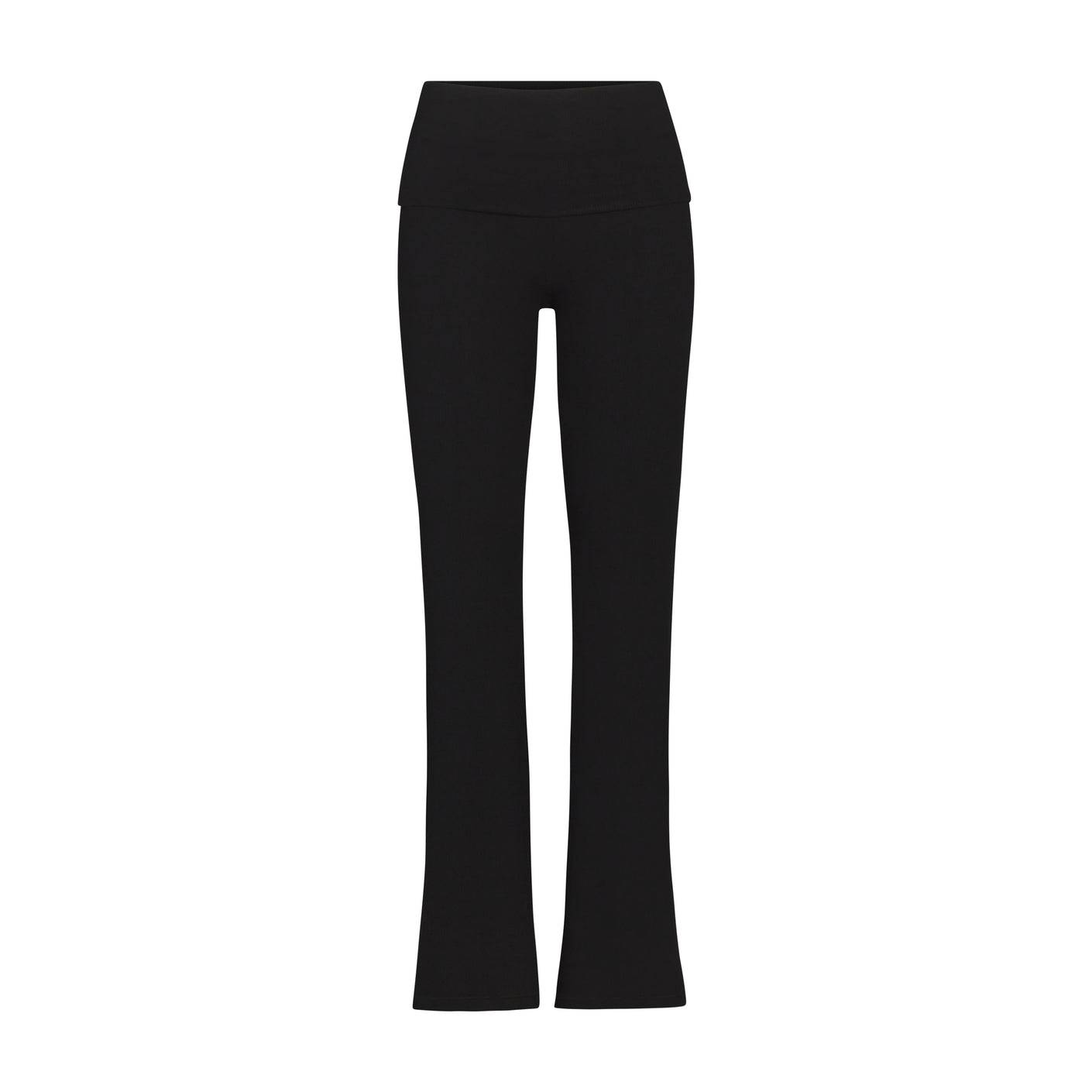 Mid-Rise UltraLite Foldover-Waist Flare Lounge Pants