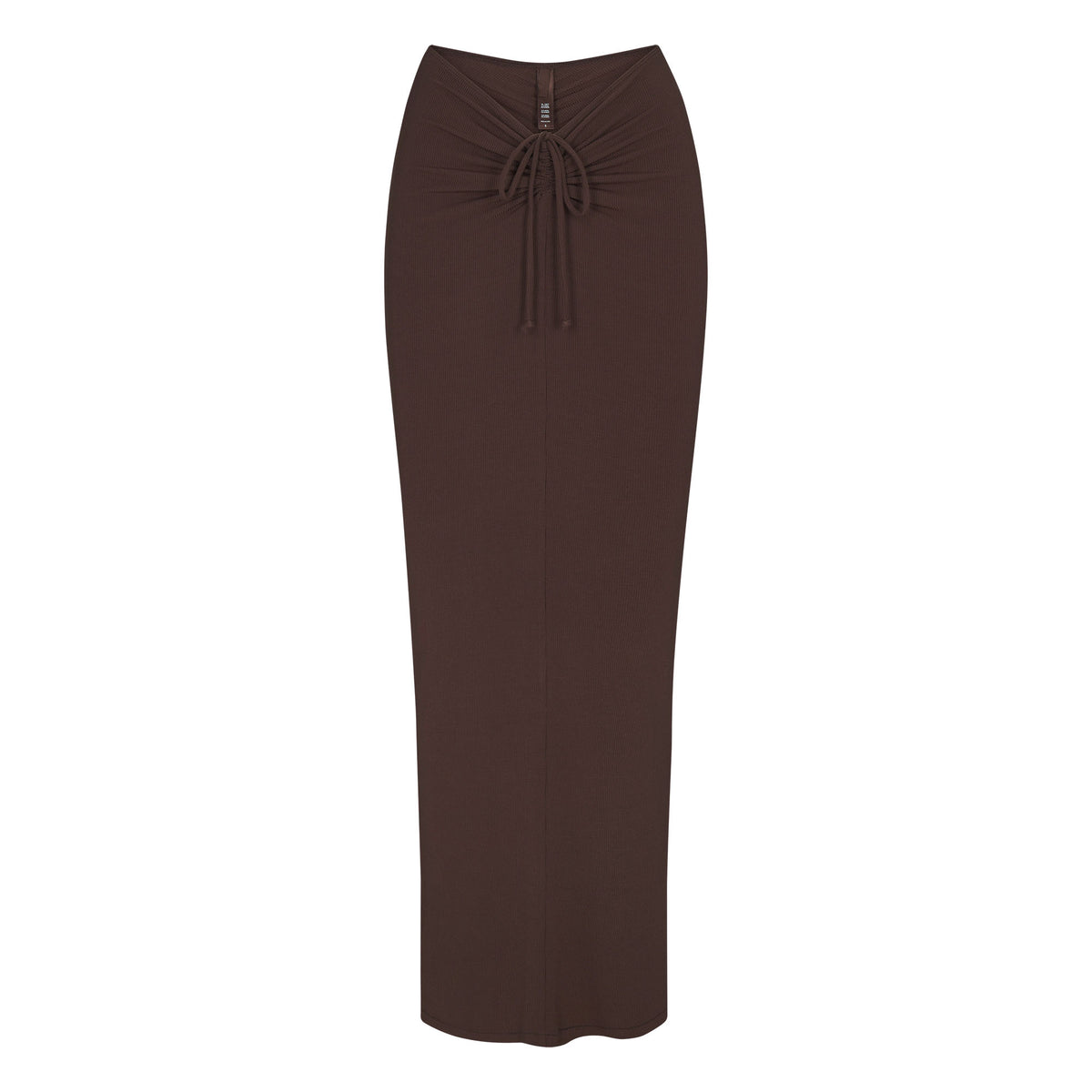 Soft Lounge Ruched Long Skirt - Cocoa | SKIMS