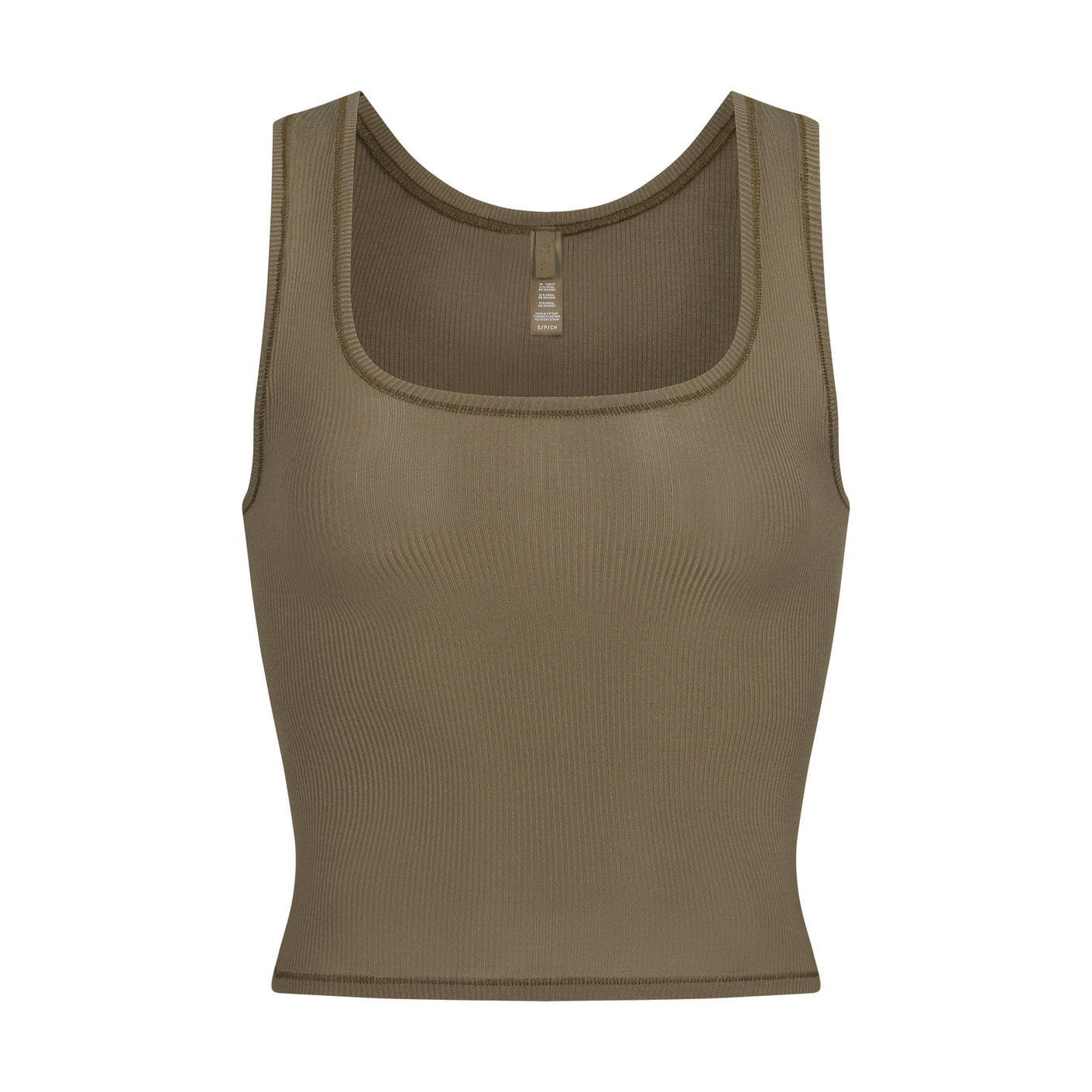 Soft Lounge Tank - Army | SKIMS