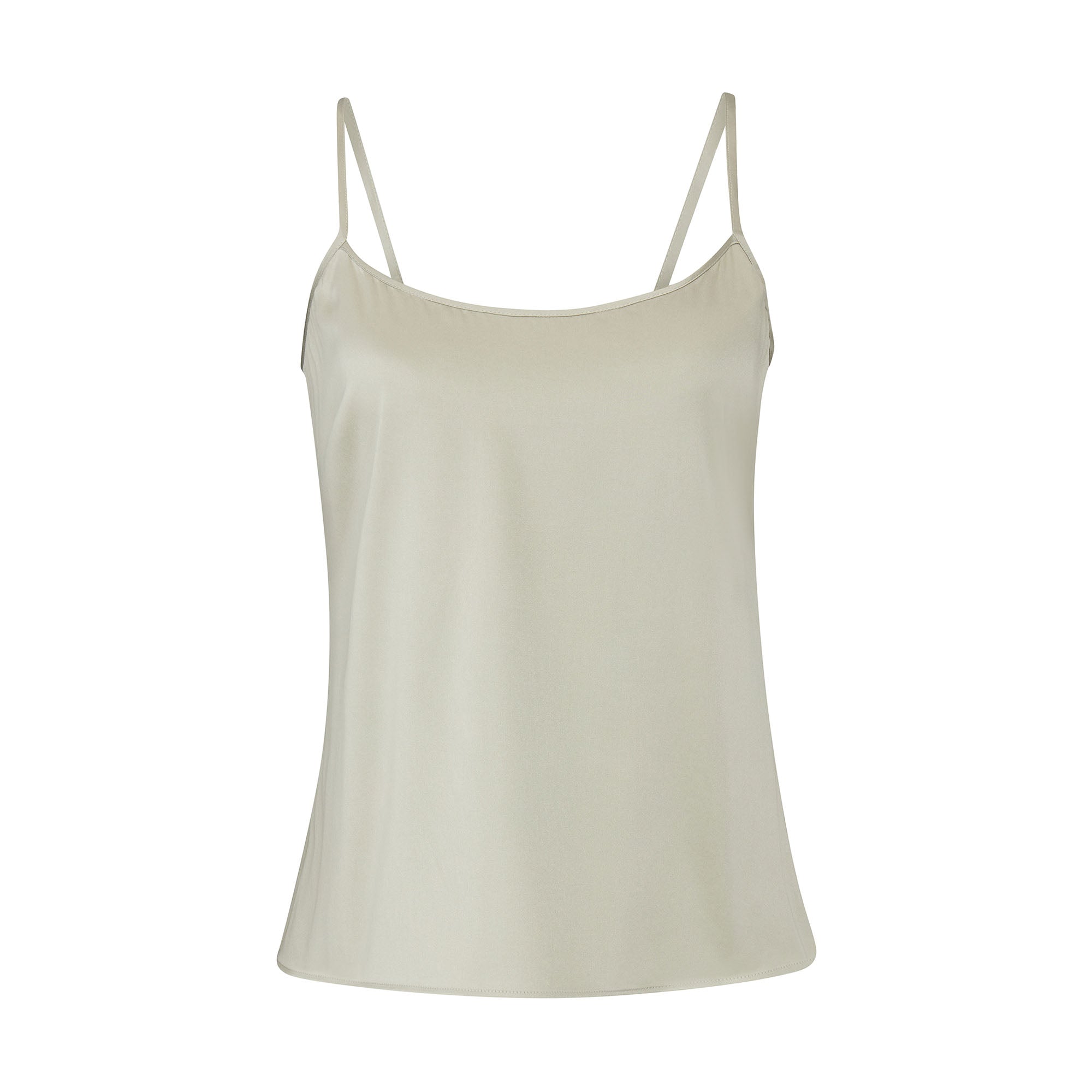 Silk Sleep Tank - Talc | Silk Pajamas for Women | SKIMS