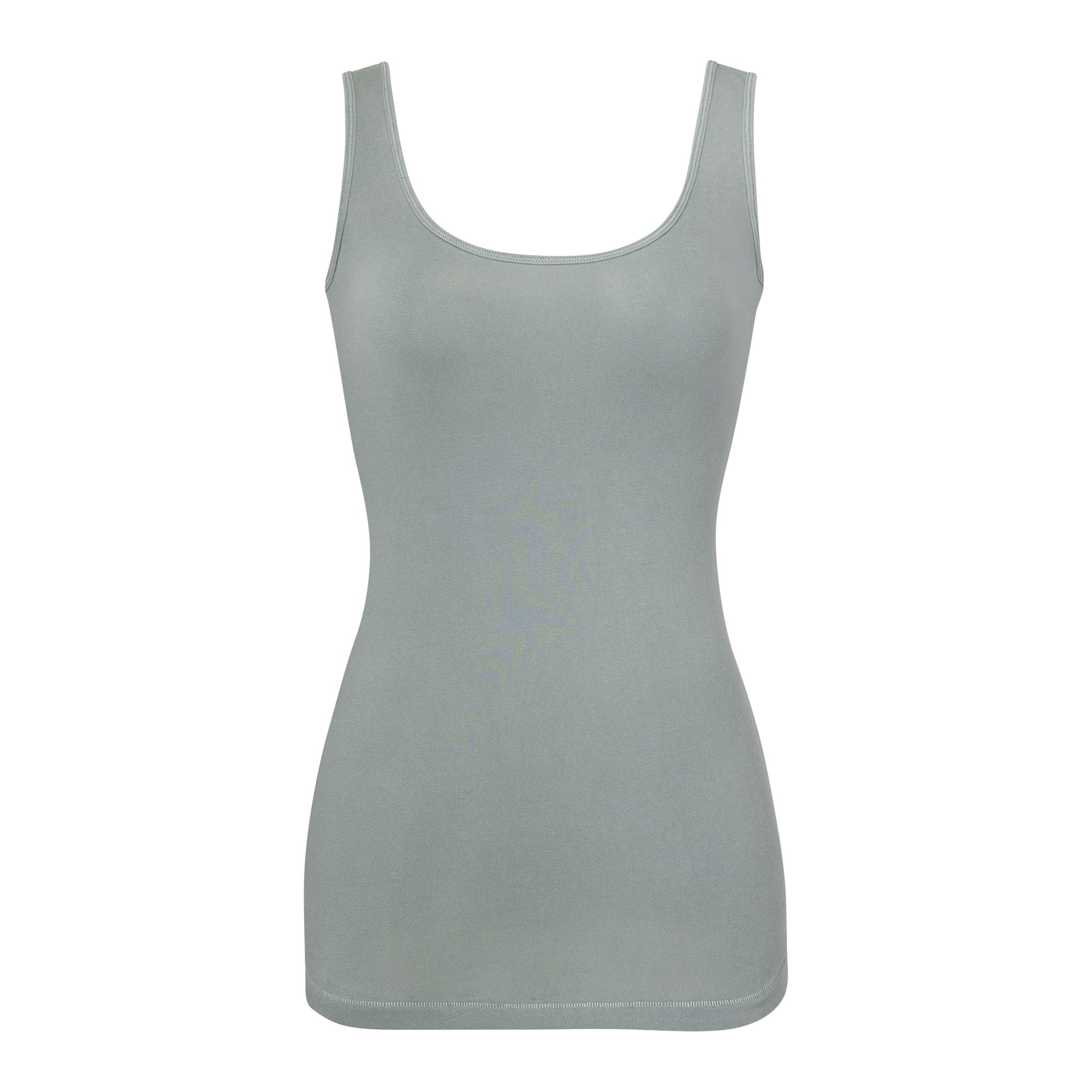 New Vintage Scoop Neck Tank - Blue Chalk | SKIMS