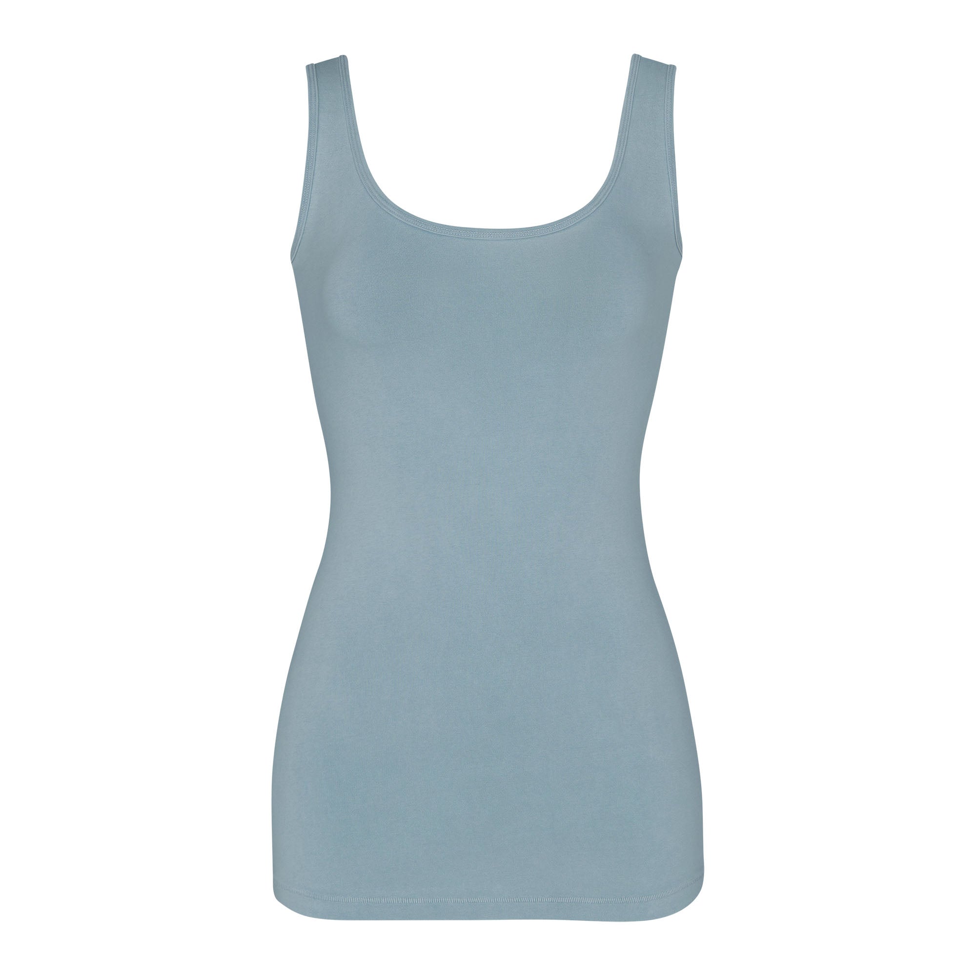 New Vintage Scoop Neck Tank - Denim | SKIMS