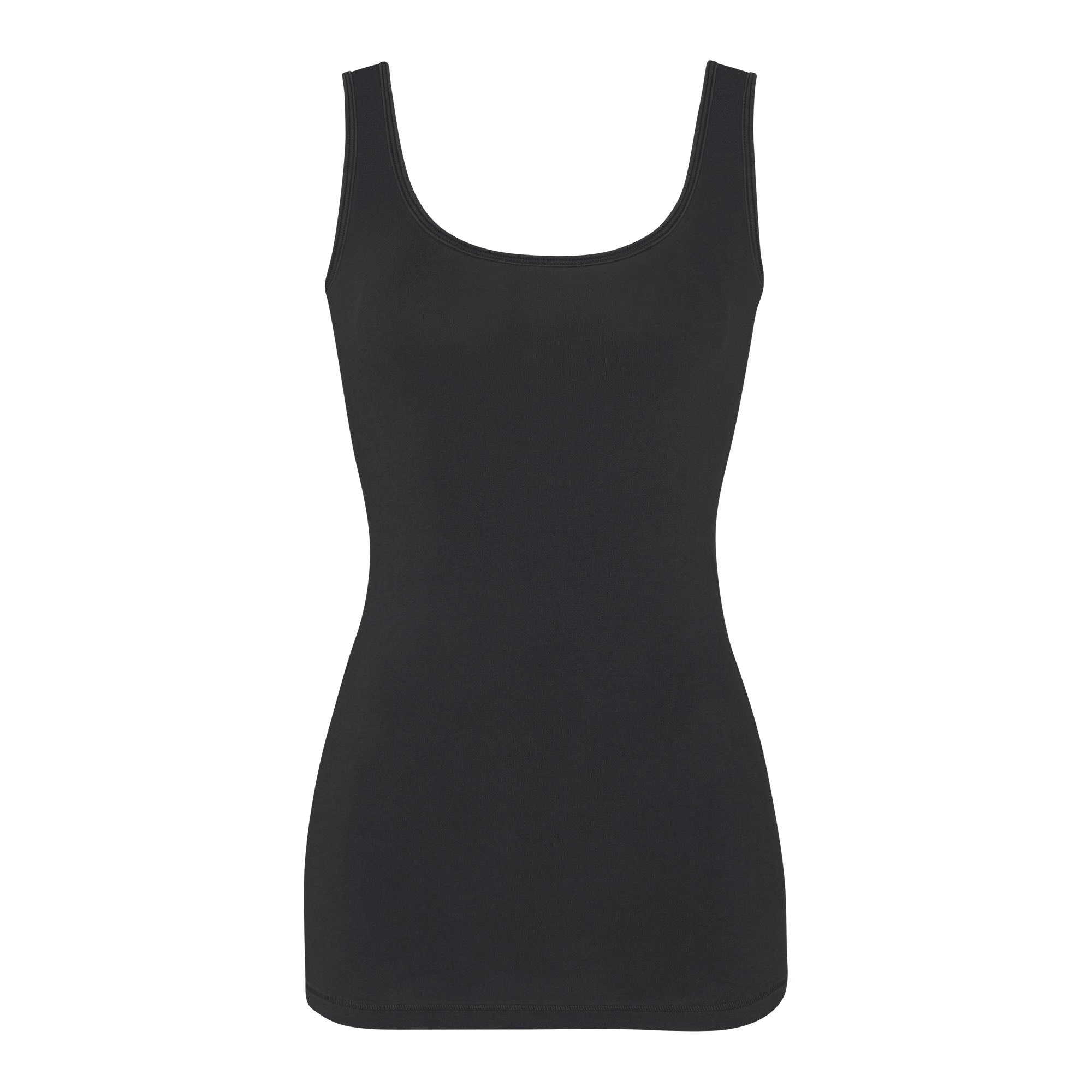 New Vintage Scoop Neck Tank - Washed Onyx | SKIMS