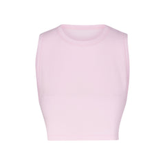 Skims Raglan Crop T-shirt In Cherry Blossom