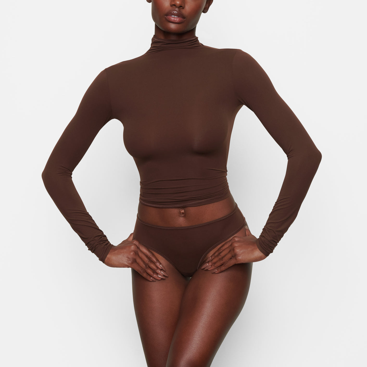 FITS EVERYBODY TURTLENECK TOP | COCOA