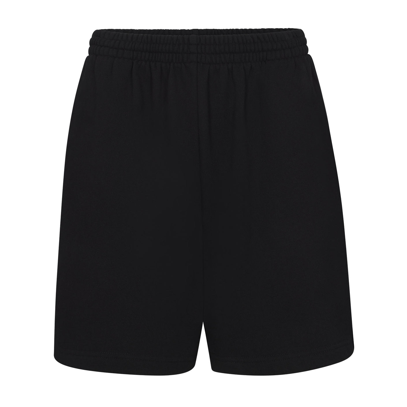 SKIMS Boyfriend Fleece-back Cotton-jersey Shorts - Onyx - ShopStyle