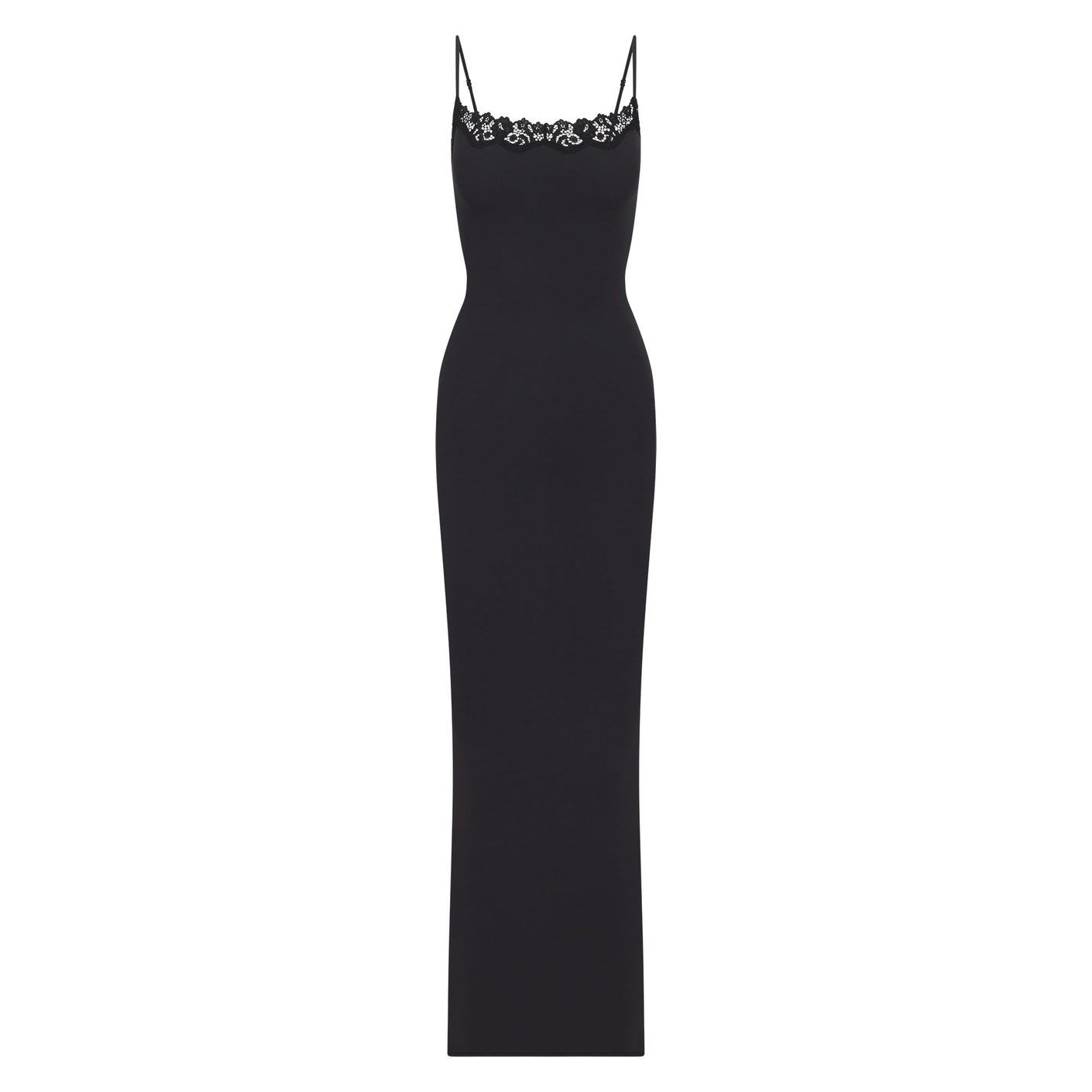 FITS EVERYBODY LACE SLIP DRESS | ONYX