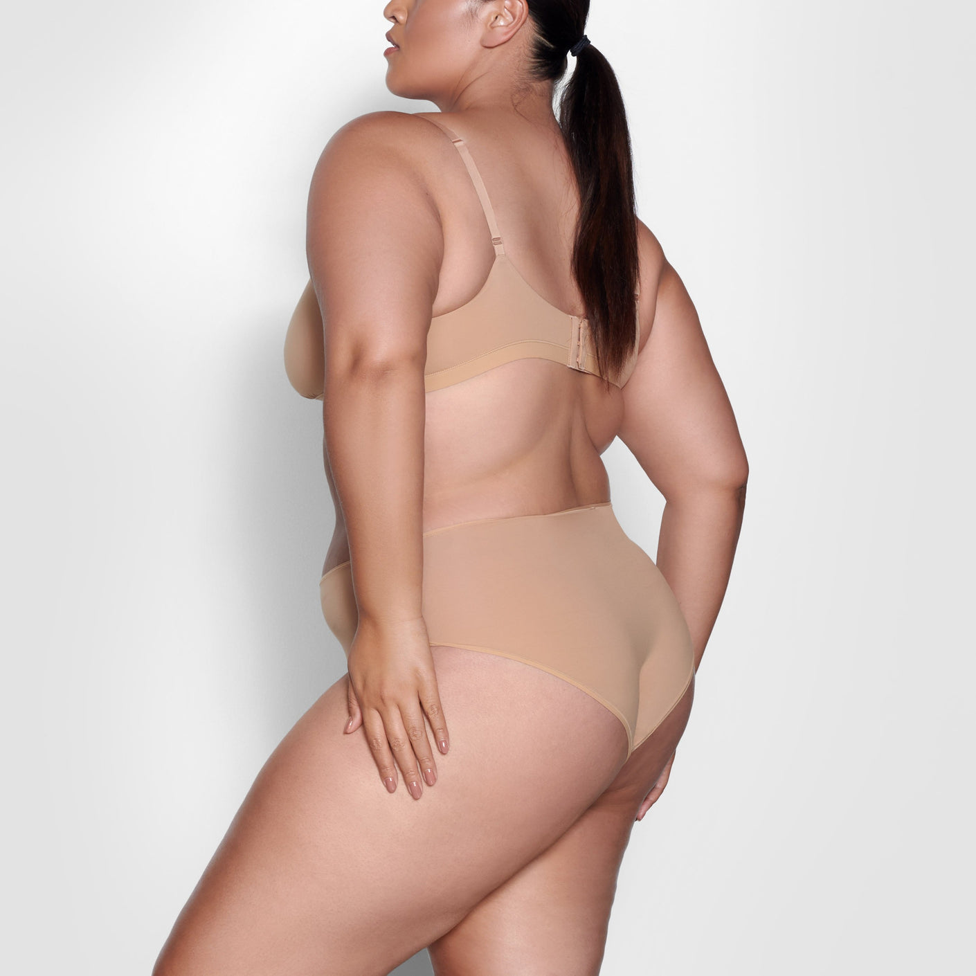 I'm plus-size – I tried Skims for the first time, the underwear