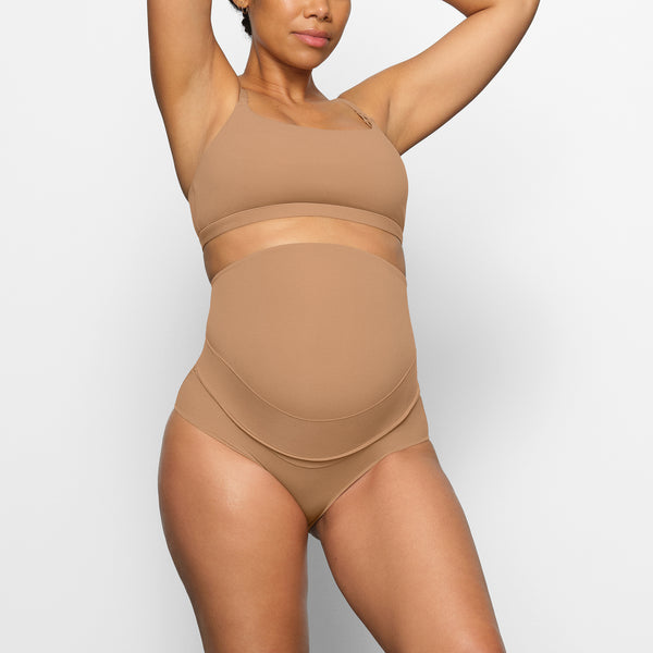 POSHGLAM Women's Maternity Shapewear Seamless Pregnancy Underwear