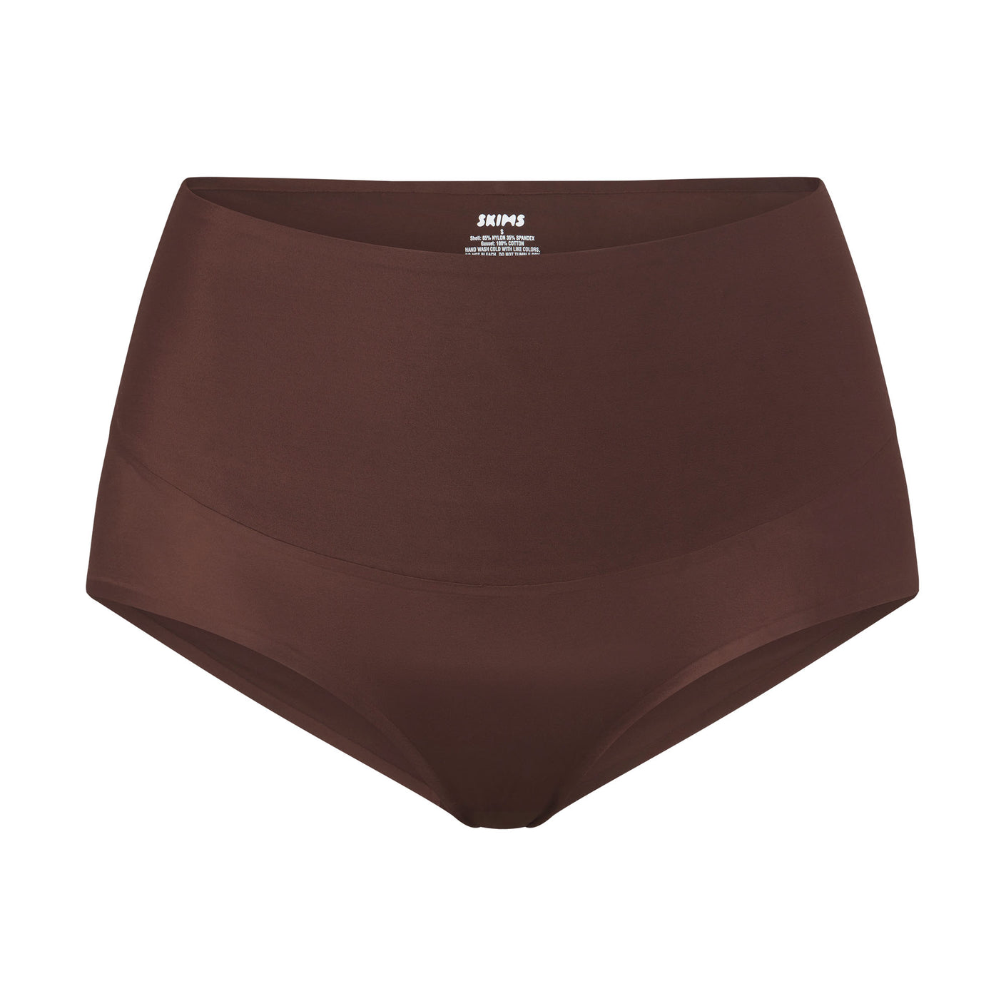 Seamless Sculpt Mid Waist Brief - Cocoa