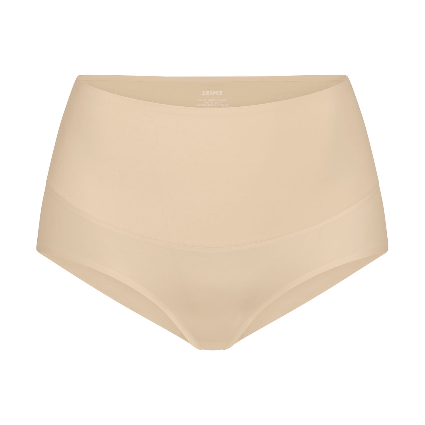 Bonded high-waisted briefs