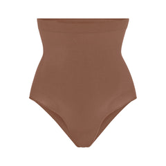 SKIMS Strapless Sculpting Thong Bodysuit Brown - $55 (19% Off