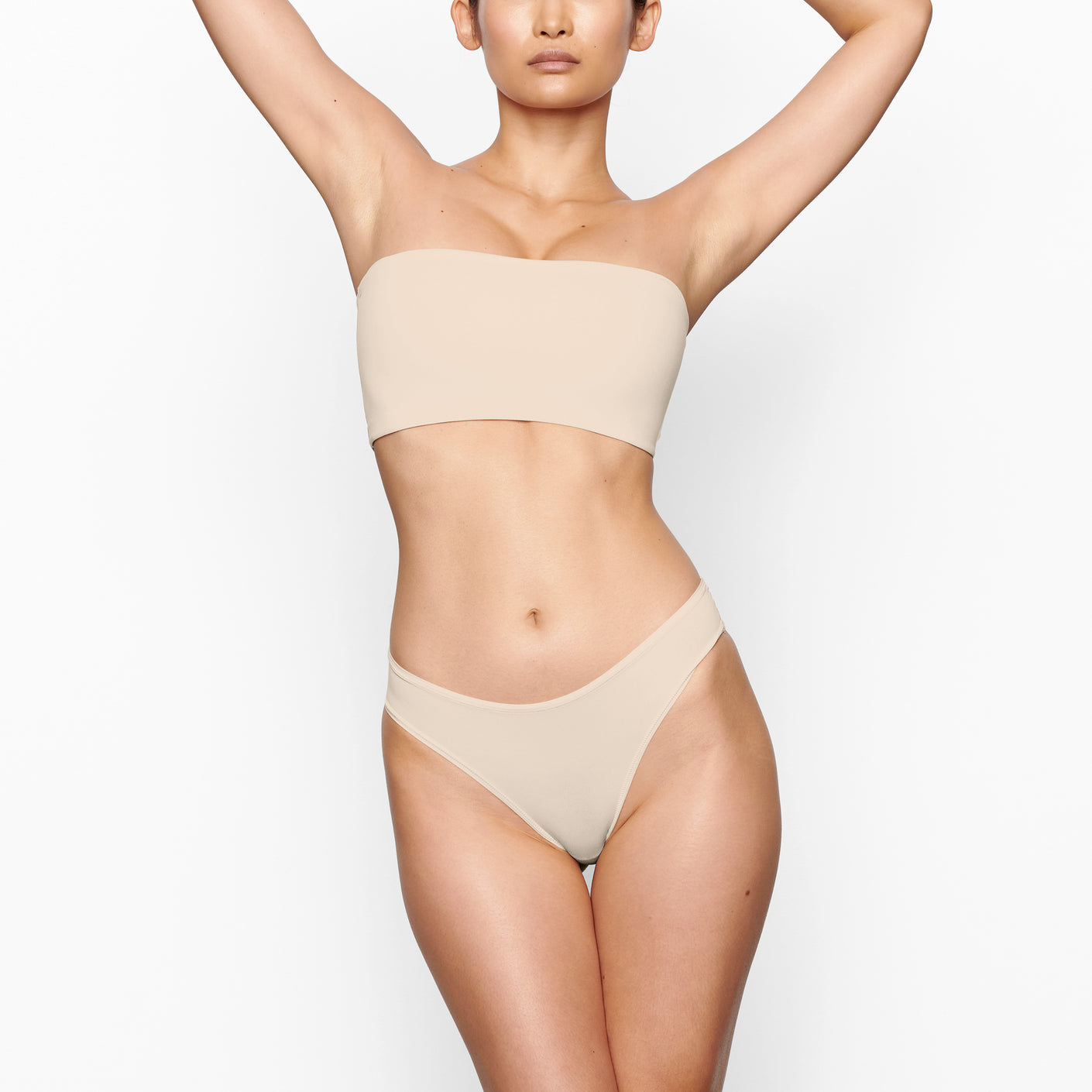 NWT-SKIMS Womens Full Brief Underwear Color Sand Size M (PN-BRF