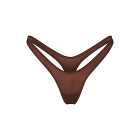 SKIMS Ultrafine Mesh Strapless Bra - Mahogany