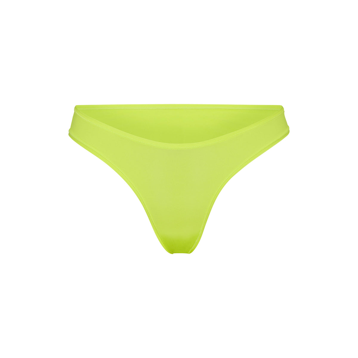 Fits Everybody Dipped Front Thong - Lime | SKIMS