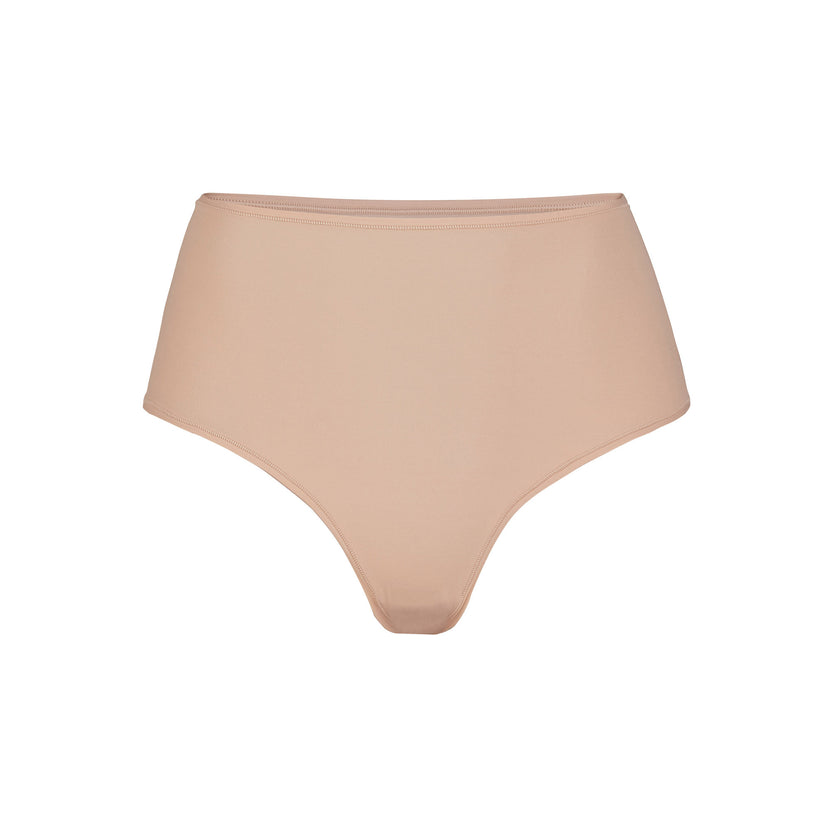 Fits Everybody High-Waisted Thong - Clay | SKIMS
