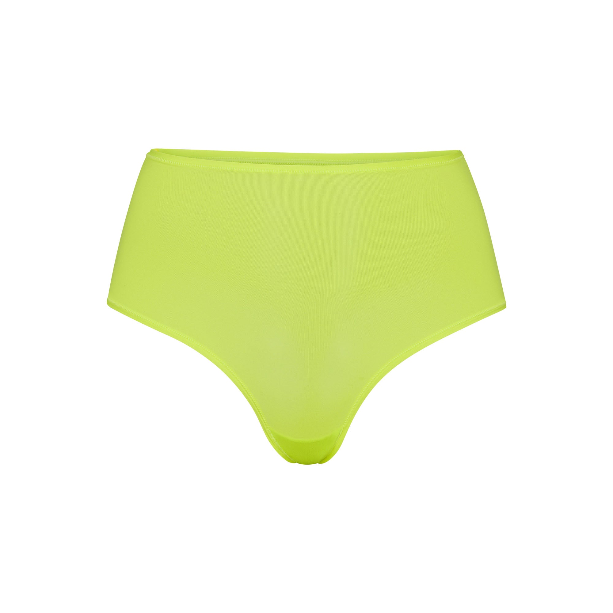 Fits Everybody High-Waisted Thong - Lime | SKIMS