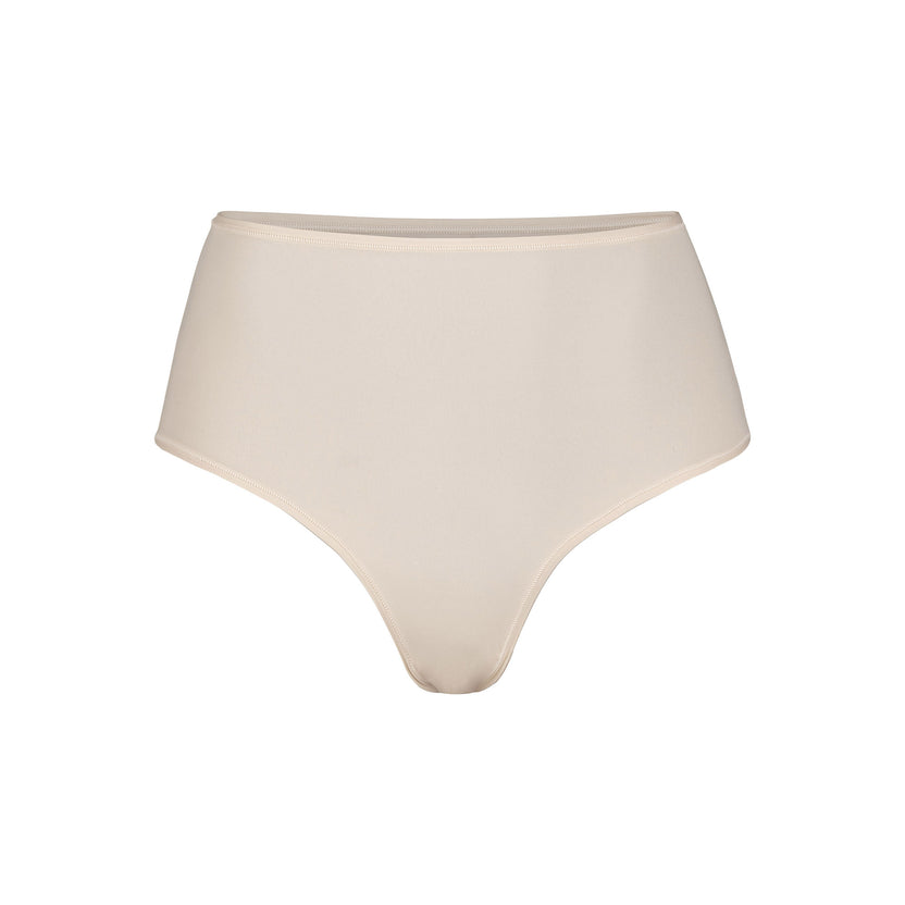 Fits Everybody High Waisted Thong - Sand | SKIMS