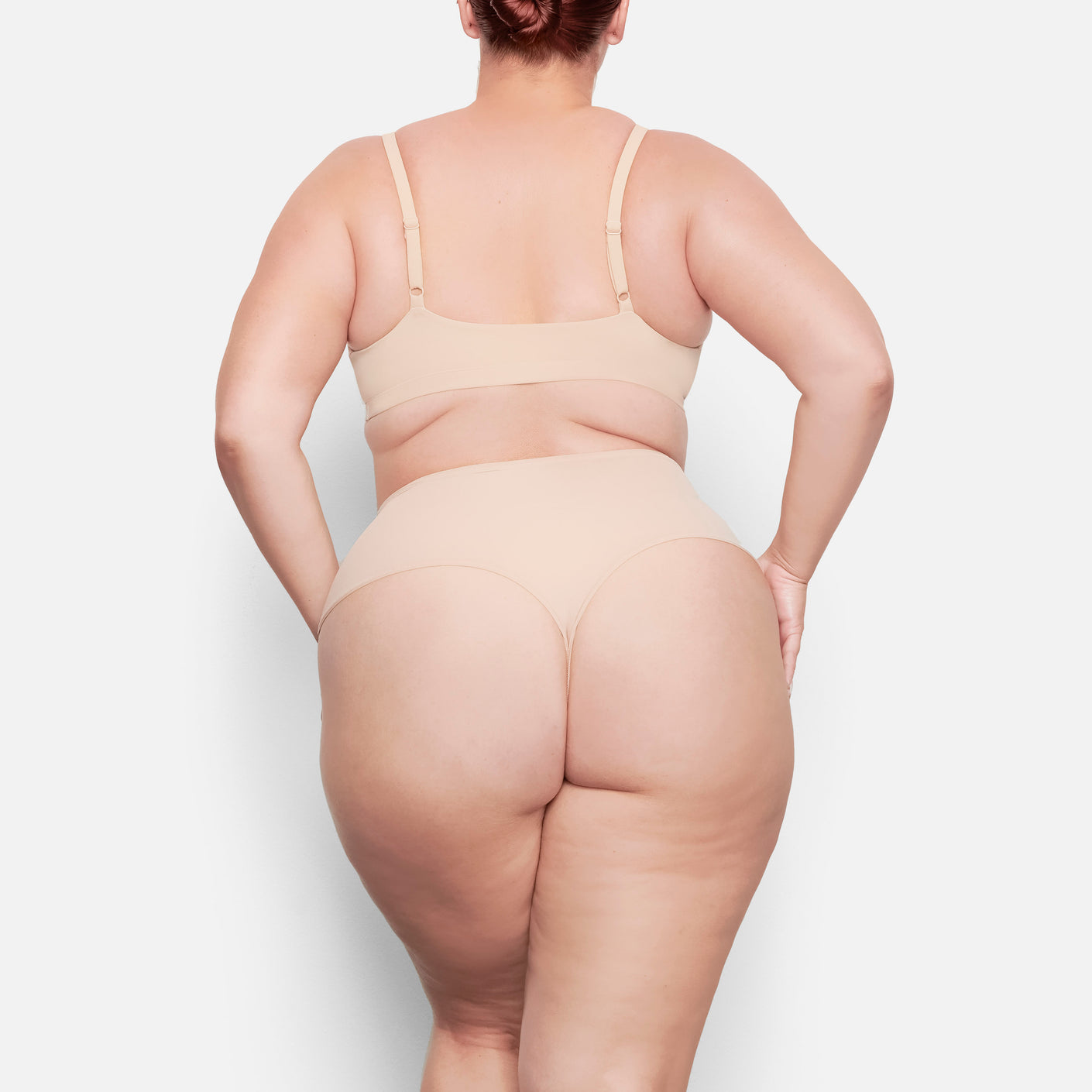 FITS EVERYBODY HIGH-WAISTED THONG | OCHRE
