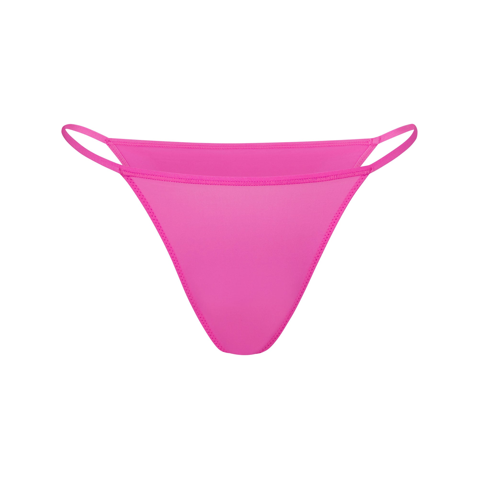 SKIMS Fits Everybody Thong in Neon Orchid