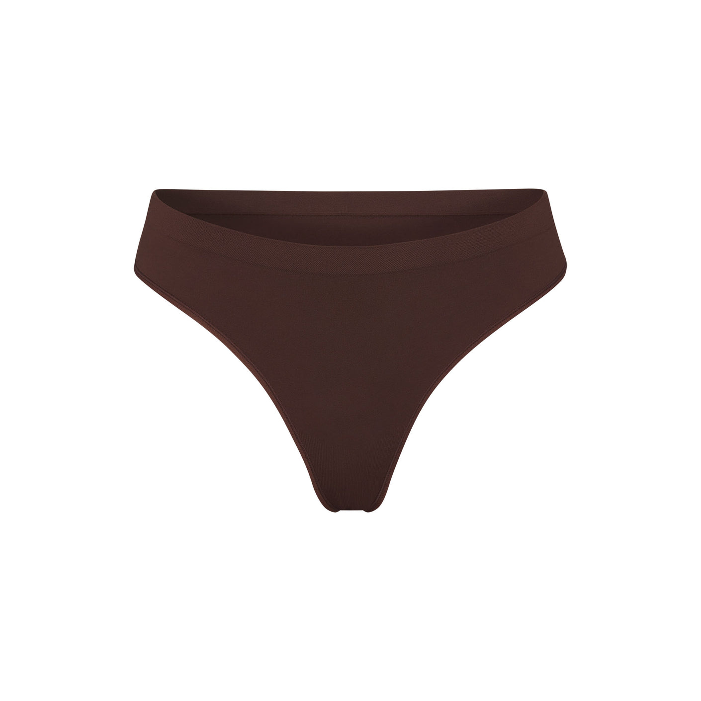 SOFT SMOOTHING SEAMLESS THONG | COCOA