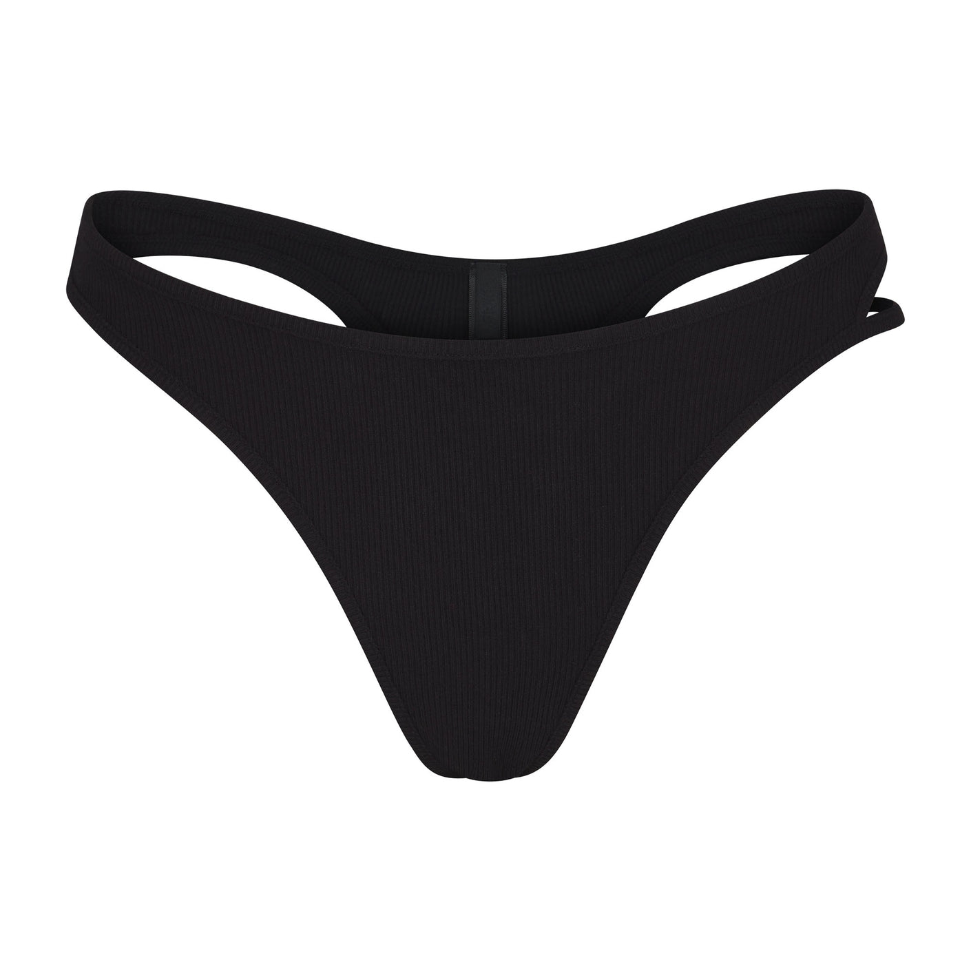 Soft Lounge Cut Out Thong - Onyx | SKIMS