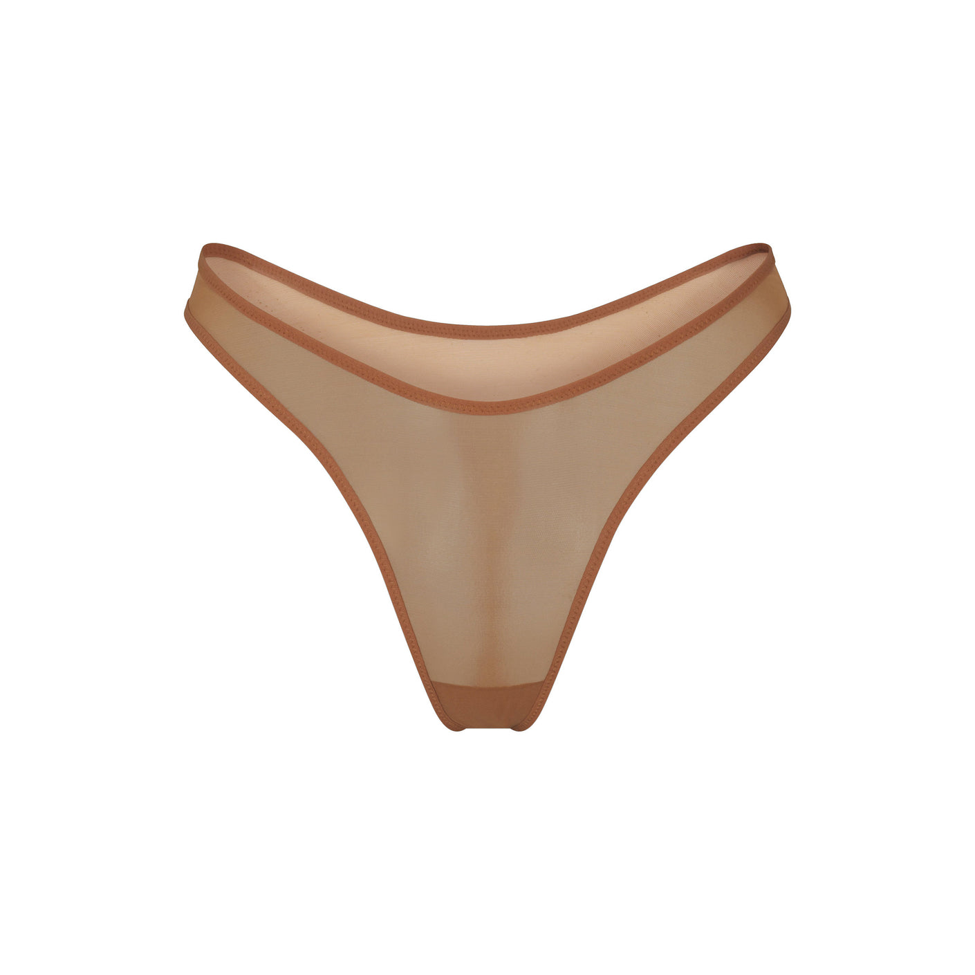 SKIMS Ultra Fine Mesh thong - Bronze