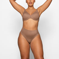 SKIMS Wet Jersey High Waist Briefs - Sienna