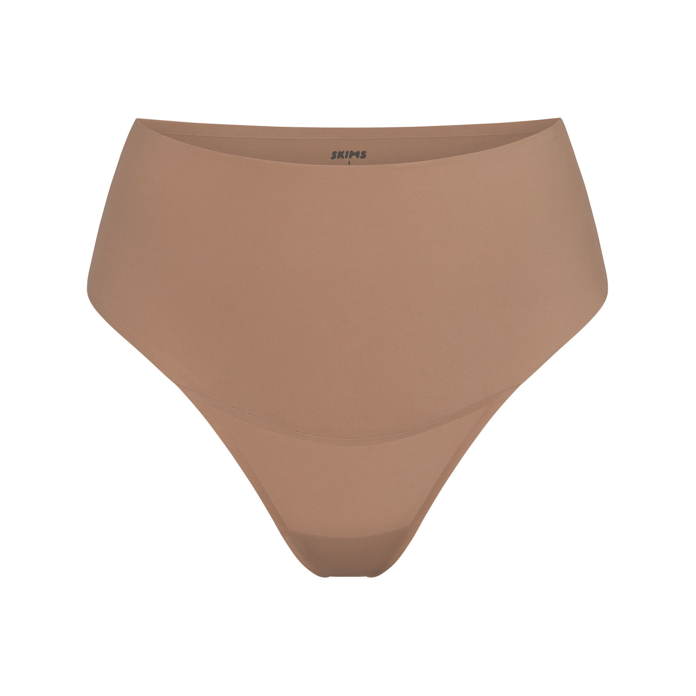 Plus Size - Microfiber High-Rise Thong 360° Smoothing Thong Panty