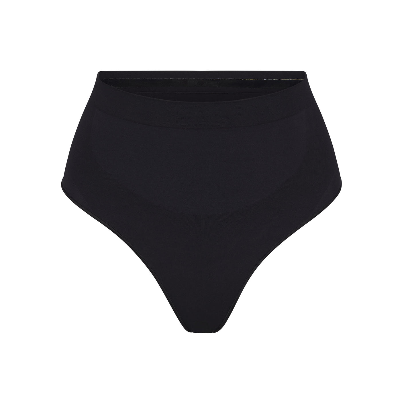 Seamless Thong Panty - Black