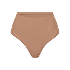 Track Core Control High Waisted Brief - Cocoa - L at Skims
