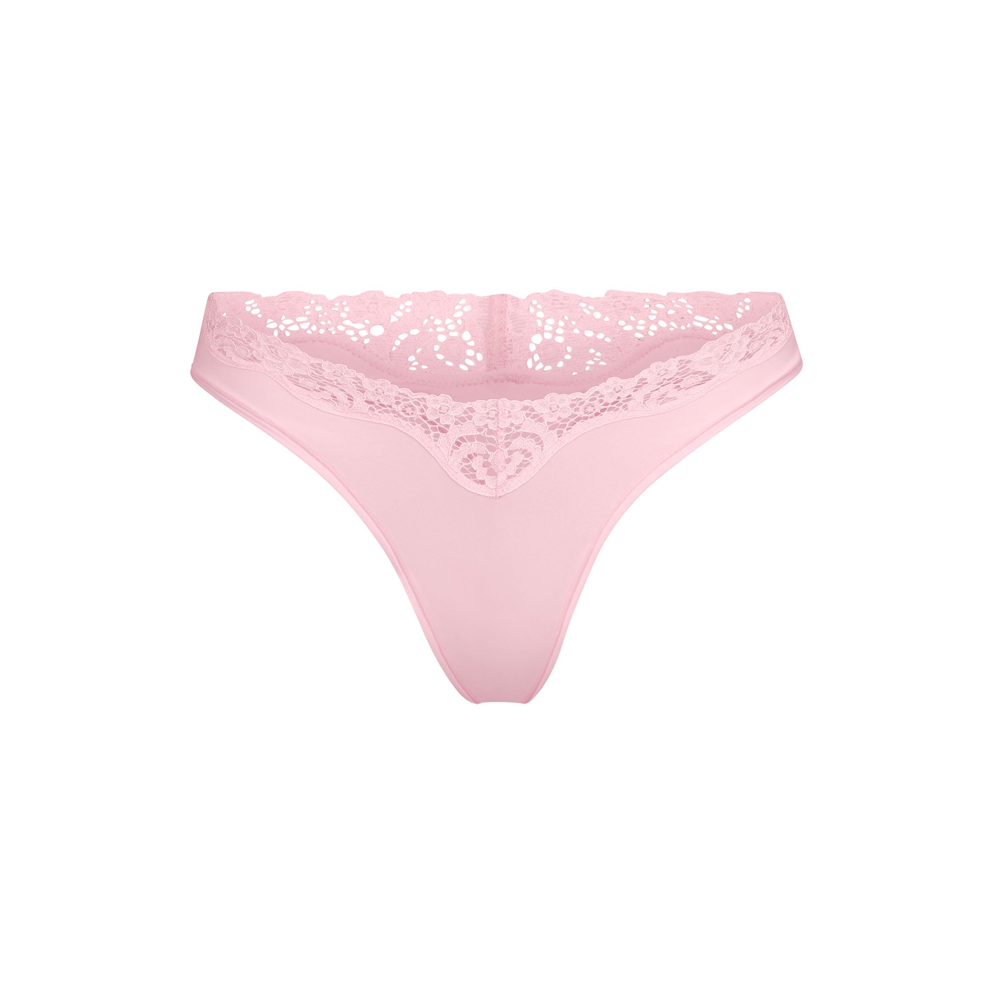 Fits Everybody Corded Lace Dipped Thong Cherry Blossom Fits