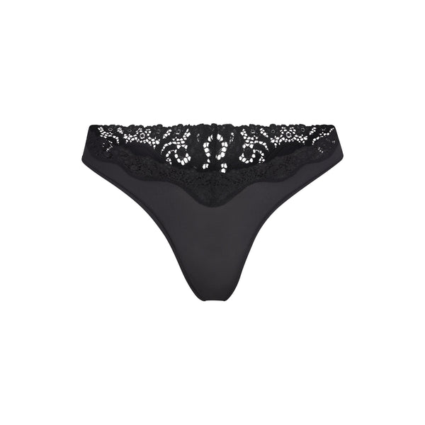 Cheap Women's Sheer Lace Lingerie Cupless Underwired Shelf Bra with Low  Rise G-string Briefs Underwear Nightwear