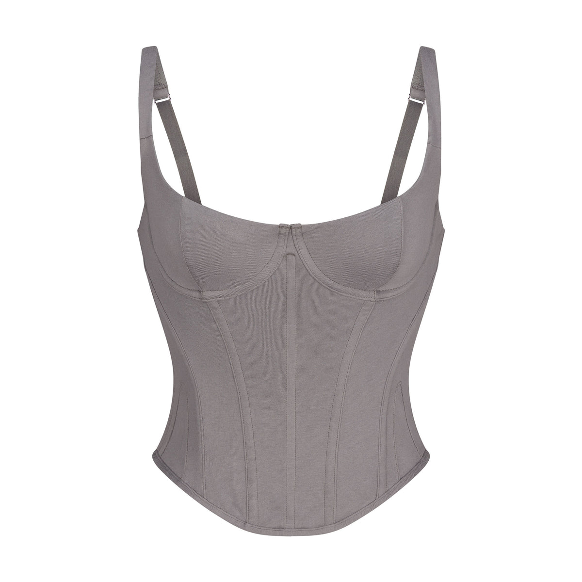 SKIMS Cotton Corset Gray Size M - $70 (26% Off Retail) - From Nekah