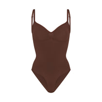 SKIMS Seamless Sculpt Brief Bodysuit - Cocoa