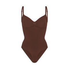 Brown Fajas Colombianas Sculpting Skims Bodysuit Shapewear