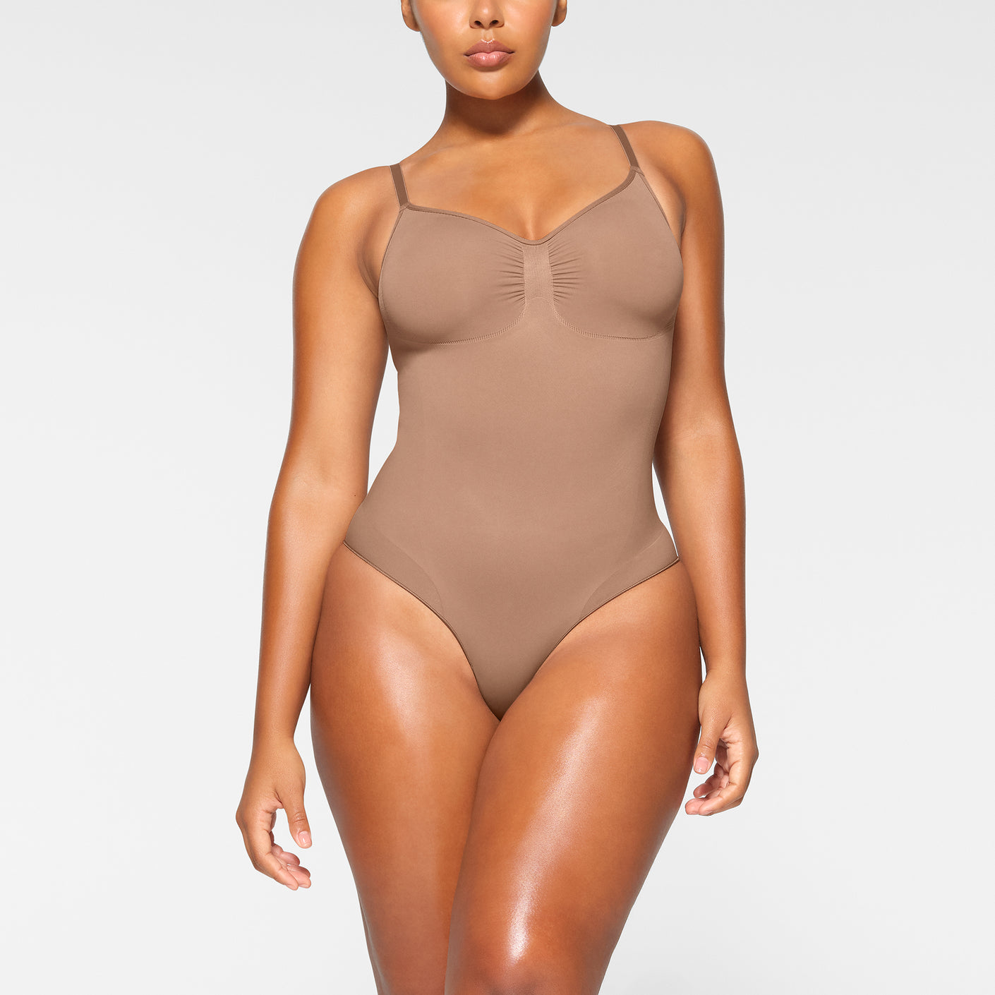 NWT Skims Sculpting Bodysuit with Snap in Onyx in L / XL