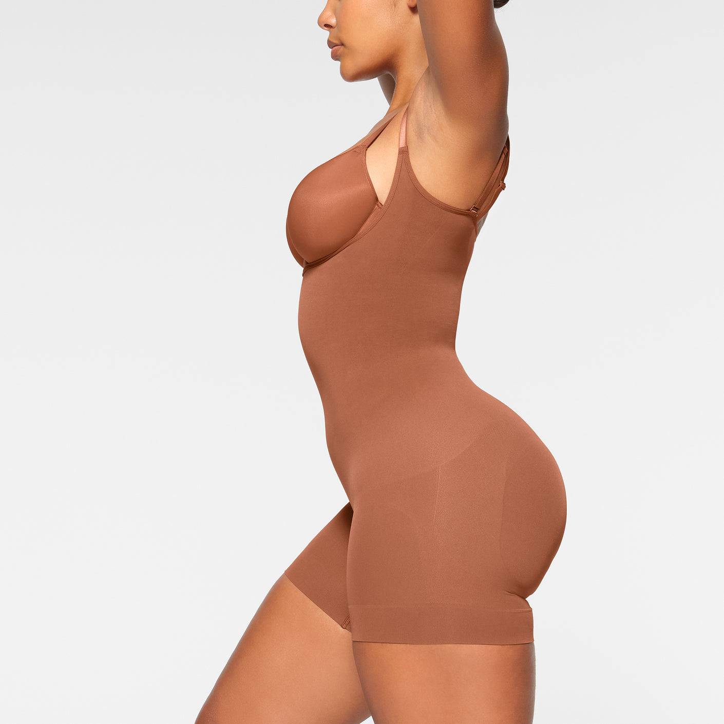 SKIMS Wet Jersey Cutout Bodysuit Copper Women’s Small