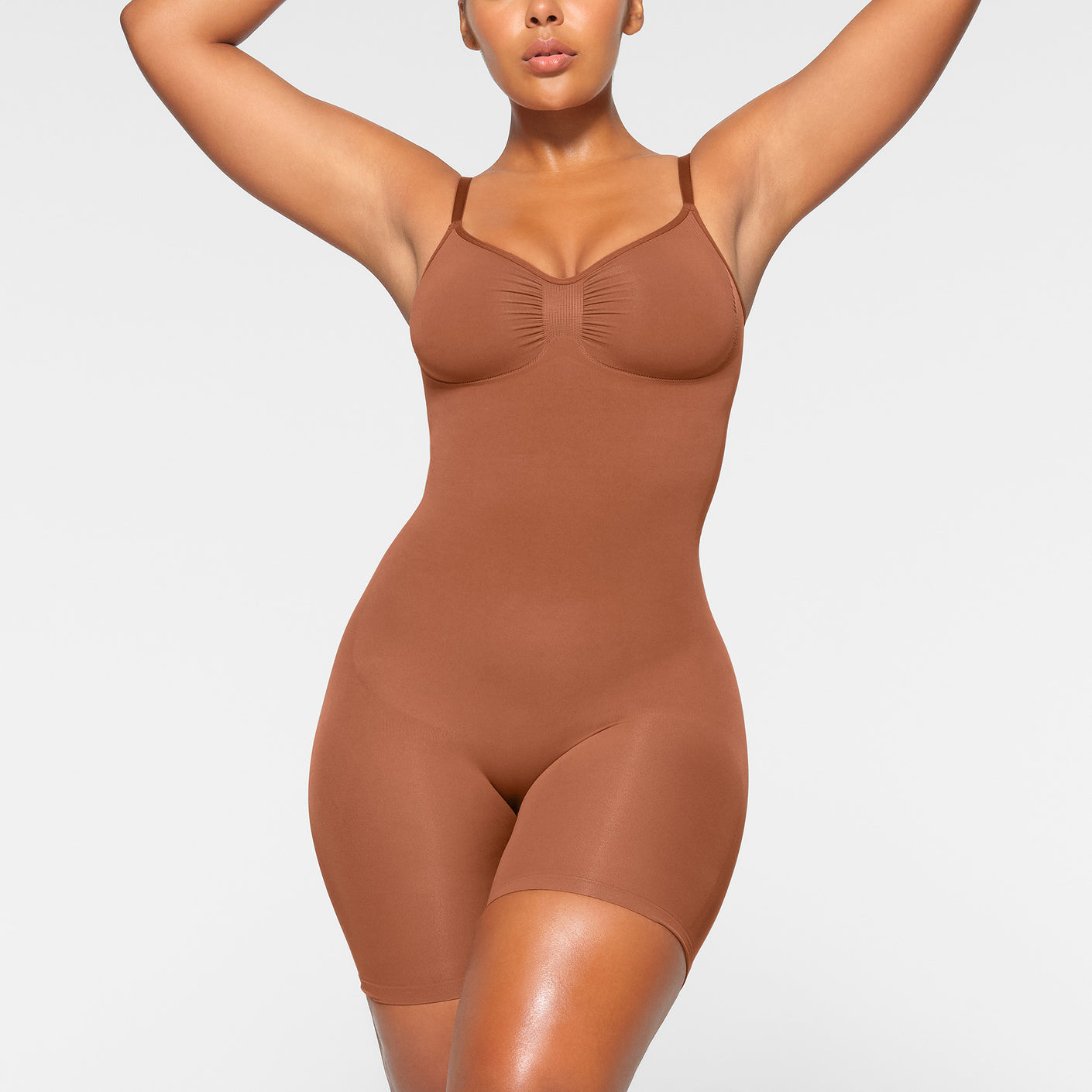 SKIMS Seamless Sculpt Bodysuit In UMBER Brown Size XXS - $45 (35% Off  Retail) - From Kristen