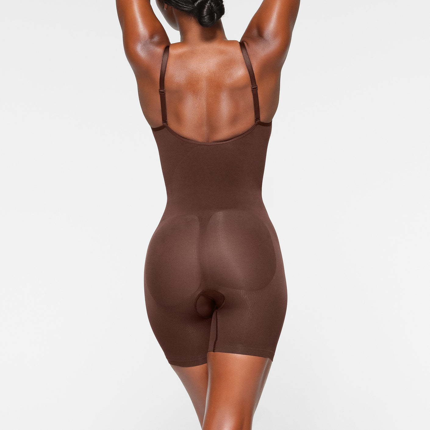 SKIMS Open Bust Mid Thigh Bodysuit