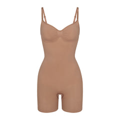 SKIMS Brown Seamless Sculpting High-Waisted Above the knee Short
