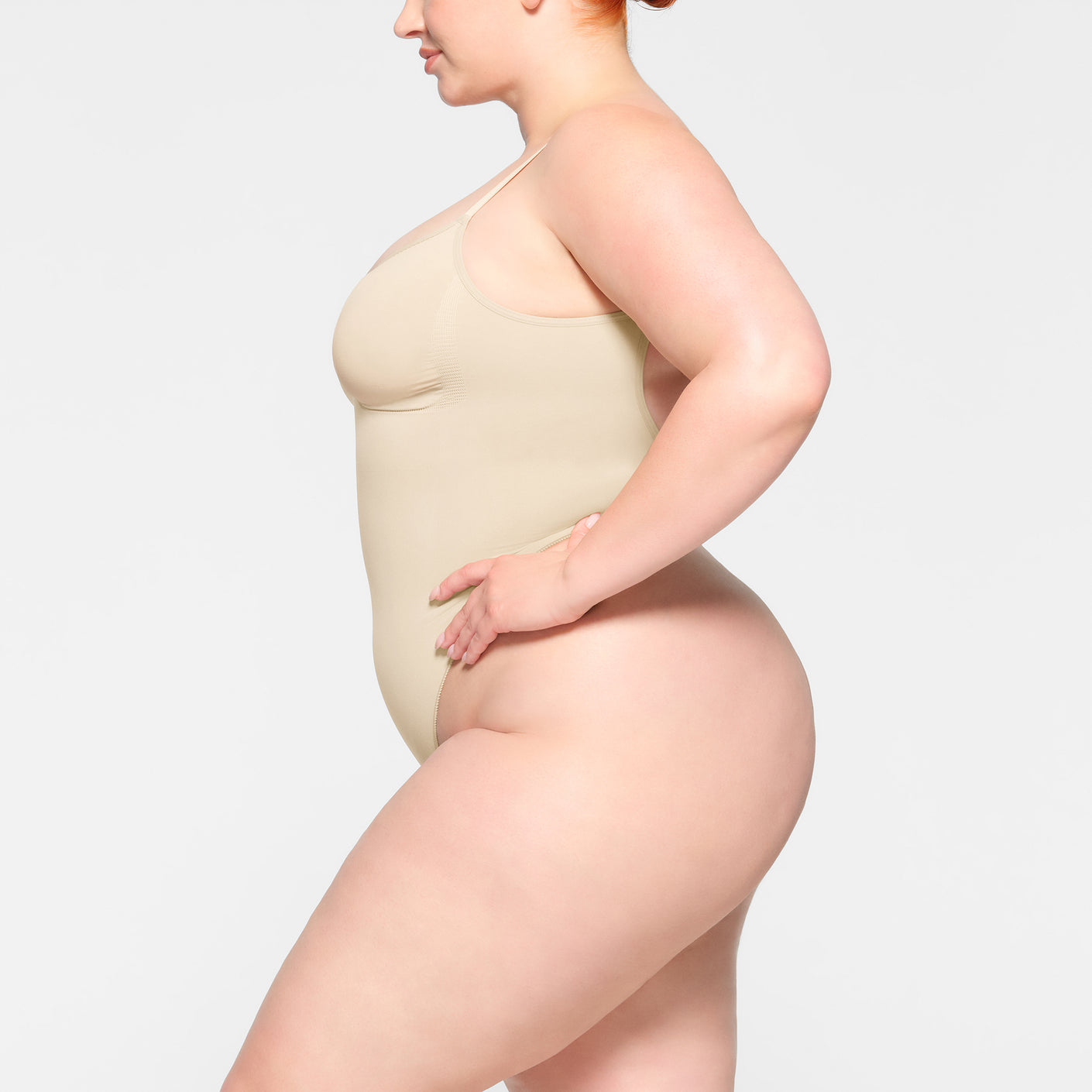 Skims Sculpting Low Back Bodysuit  Skims Just Debuted a Shapewear