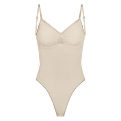 Skims Sculpting Thong Bodysuit in Marble, A Skims Shapewear Collection For  Brides Has Arrived, and Yes, There's Something Blue