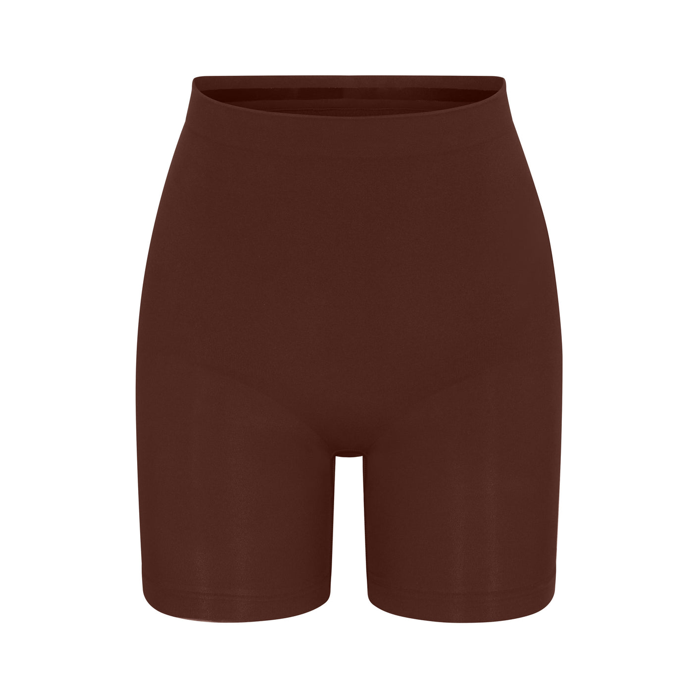 Womens Skims brown Seamless Sculpt Mid-Thigh Shorts