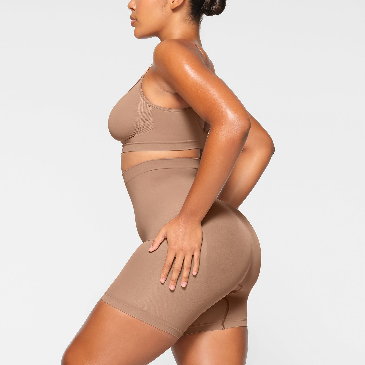 Track Barely There Low Back Catsuit - Sienna - M at Skims