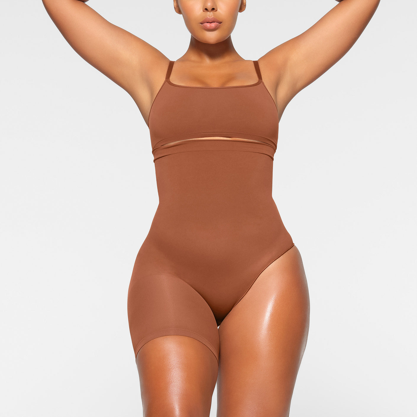 BodySculpt Seamless Full Body Shaper, Brown – BodyFlexx