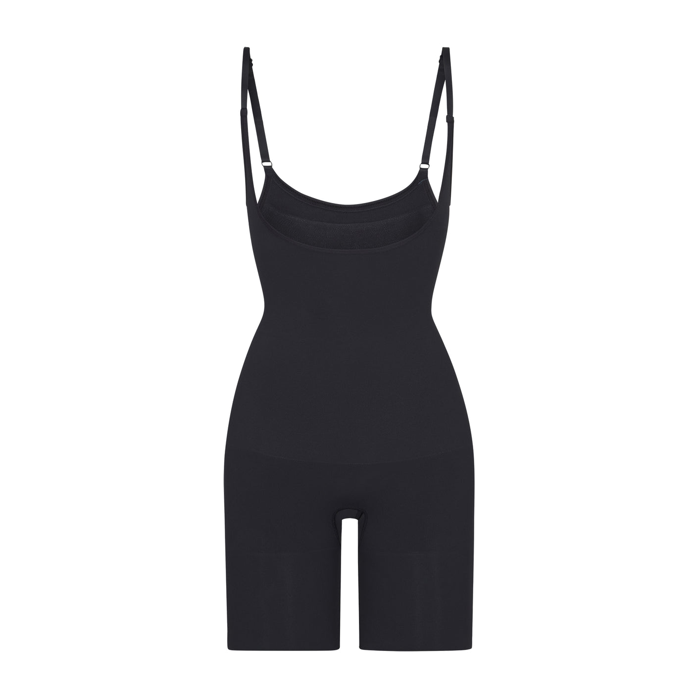 BUTT ENHANCING OPEN BUST BODYSUIT | ONYX