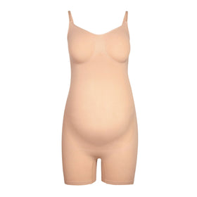 KUNINDOME Maternity Shapewear for Belly Support, Prevent Thigh Chaffing,  Nude, X-Large 