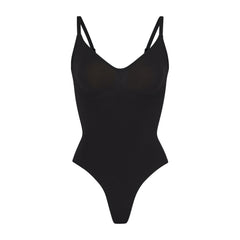 V Neck Spaghetti Butter Sculpt™ Seamless Shapewear Bodysuit